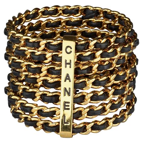 chanel nail bracelet|chanel vintage bracelet.